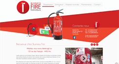 Desktop Screenshot of businessfire.be